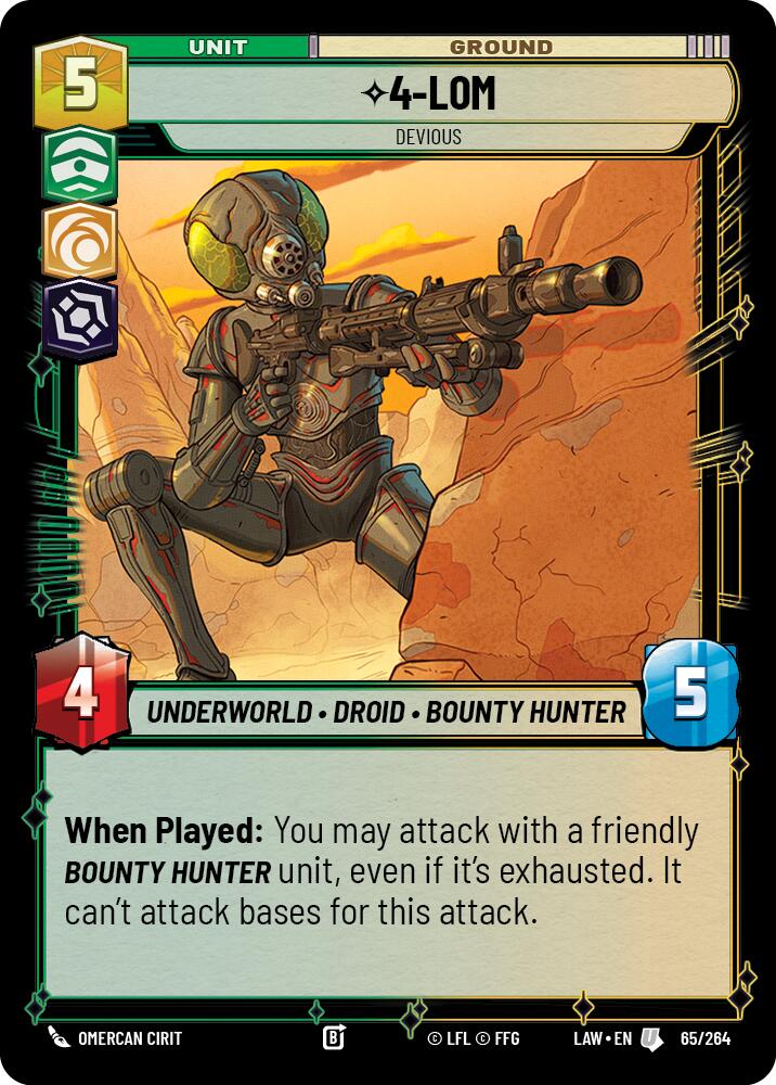 4-LOM - Devious (65/264) (65/264) [A Lawless Time]