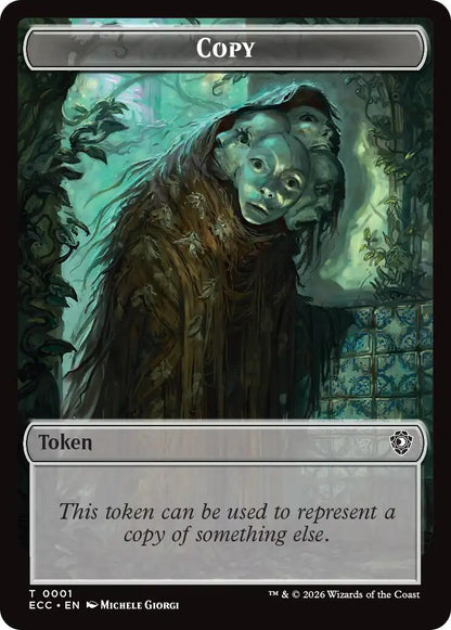 Copy // Scarecrow Double-Sided Token [Lorwyn Eclipsed Tokens]