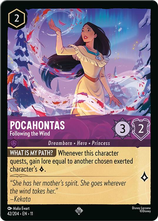 Pocahontas - Following the Wind (42/204) [Winterspell]