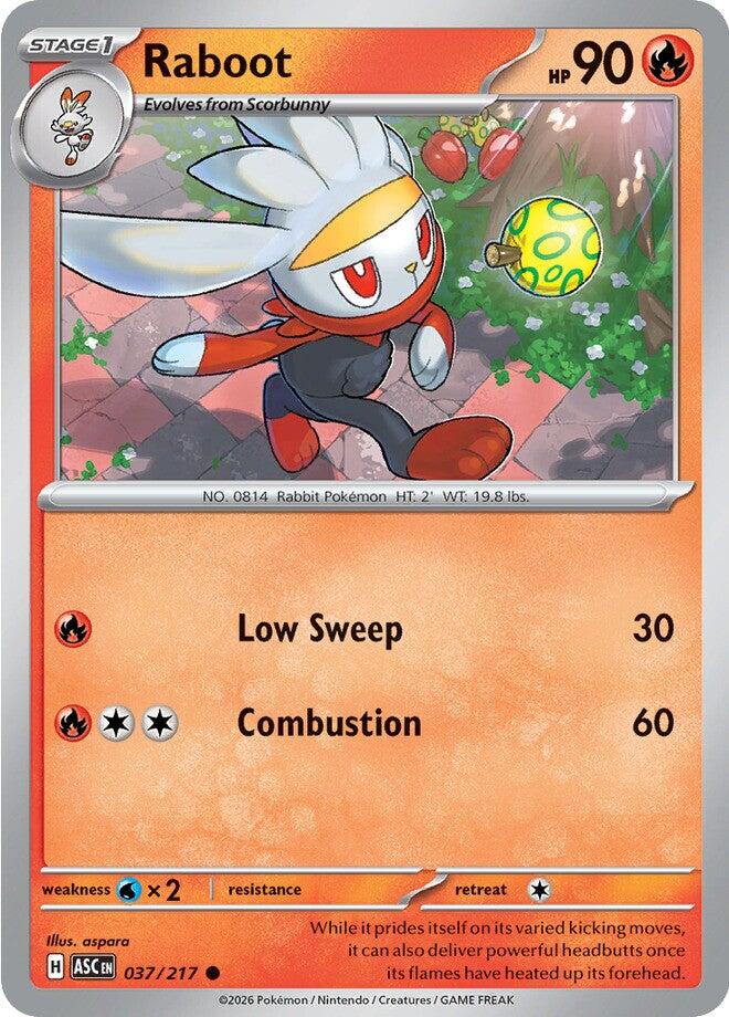 Raboot (037/217) [Mega Evolution: Ascended Heroes]