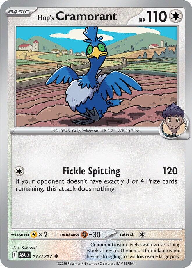 Hop's Cramorant (177/217) [Mega Evolution: Ascended Heroes]