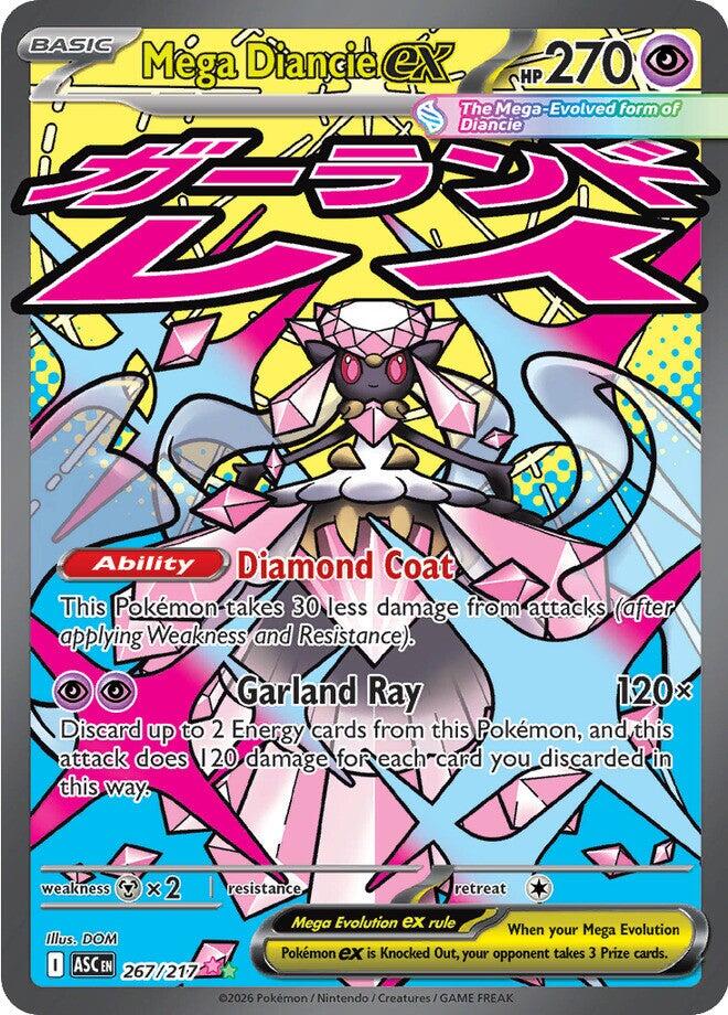 Mega Diancie ex (267/217) [Mega Evolution: Ascended Heroes]