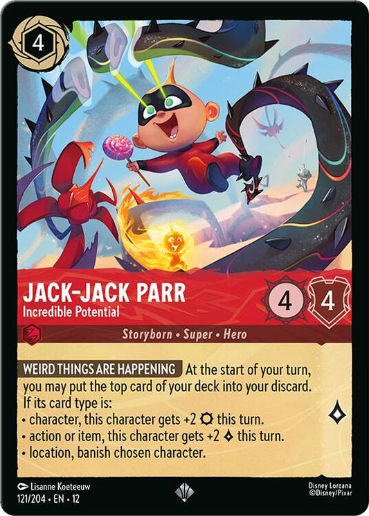 Jack-Jack Parr - Incredible Potential (121/204) [Wilds Unknown]