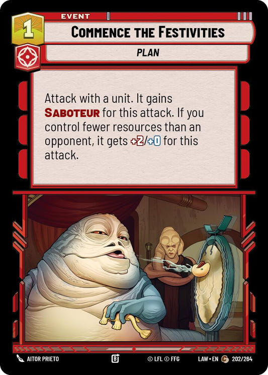 Commence the Festivities (202/264) (202/264) [A Lawless Time]