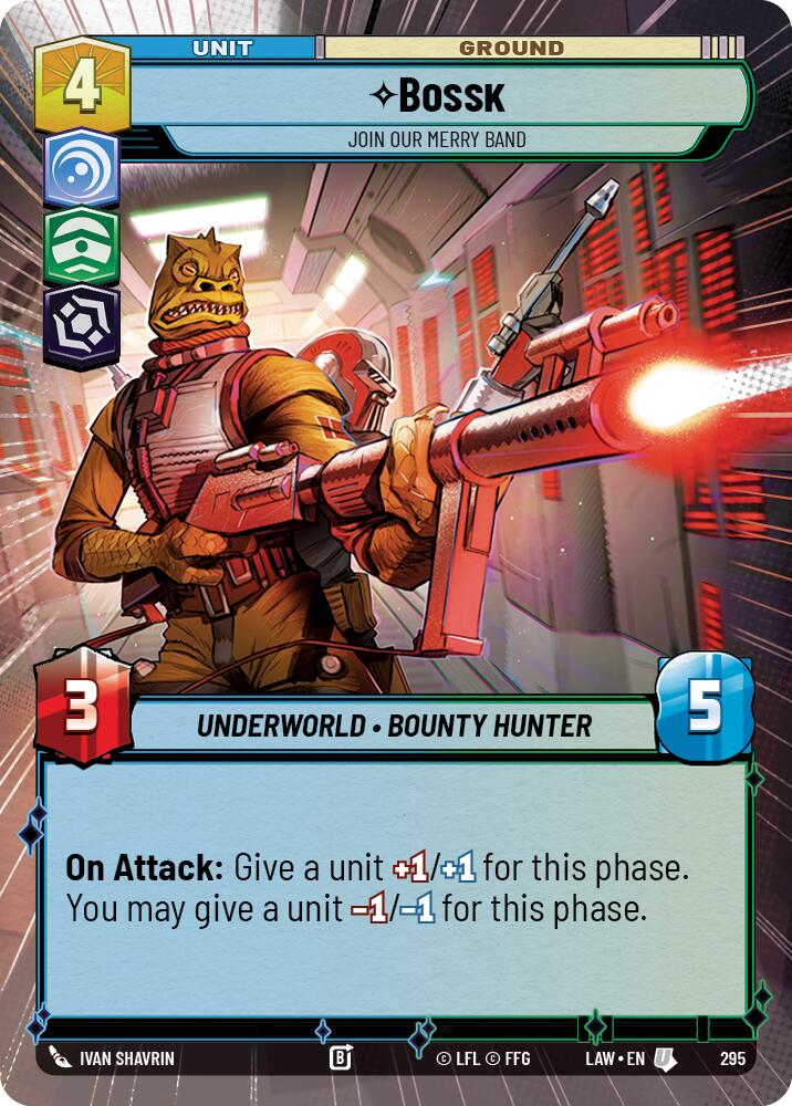 Bossk - Join Our Merry Band (295) (Hyperspace) (295) [A Lawless Time]