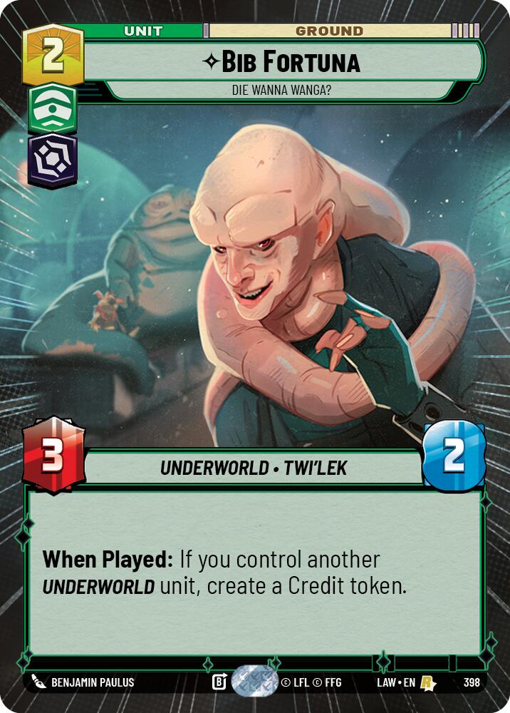 Bib Fortuna - Die Wanna Wanga? (398) (Hyperspace) (398) [A Lawless Time]
