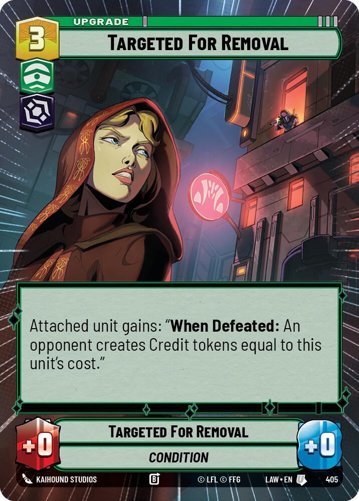 Targeted for Removal (405) (Hyperspace) (405) [A Lawless Time]