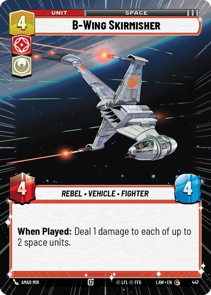 B-Wing Skirmisher (447) (Hyperspace) (447) [A Lawless Time]