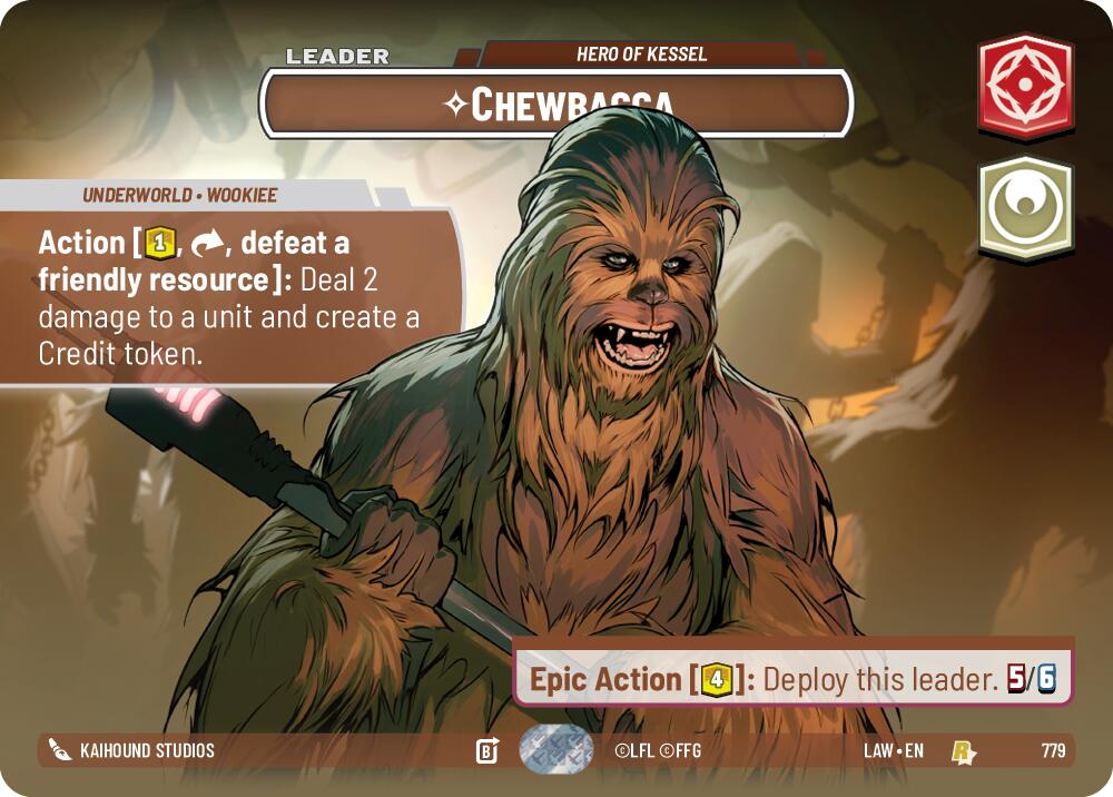 Chewbacca - Hero of Kessel (Showcase) (779) (779) [A Lawless Time]