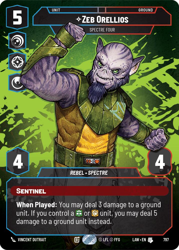 Zeb Orellios - Spectre Four (Prestige) (797) (797) [A Lawless Time]