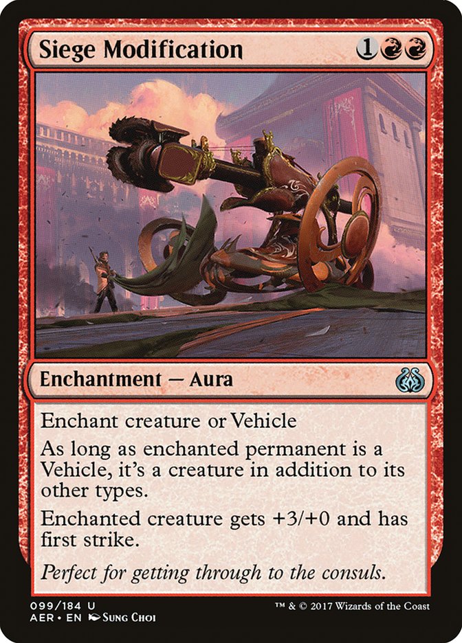 Seat Modification [Aether Revolt]