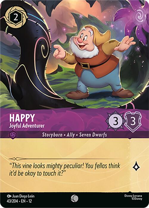 Happy - Joyful Adventurer (Foil) (43/204) [Wilds Unknown]