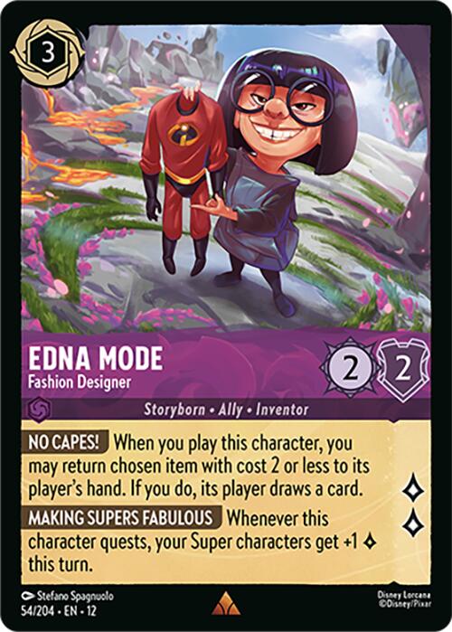 Edna Mode - Fashion Designer (54/204) [Wilds Unknown]