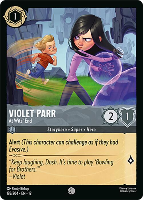 Violet Parr - At Wits' End (178/204) [Wilds Unknown]