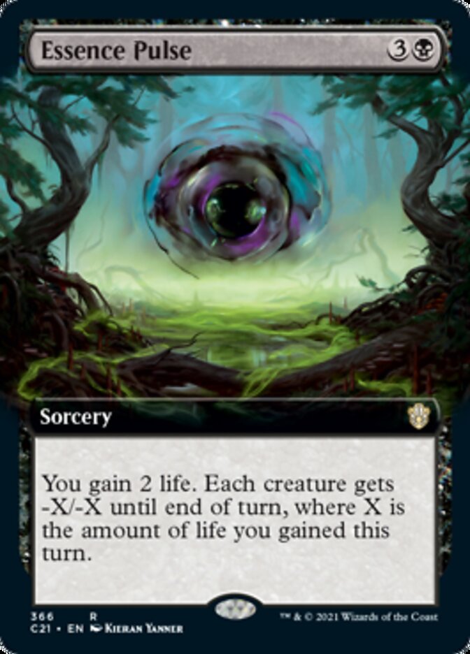 Pulse Essence (Extended Art) [Commander 2021]
