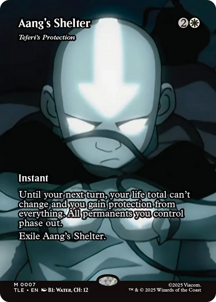 Aang's Shelter - Teferi's Protection (Borderless) [Avatar: The Last Airbender: Eternal-Legal]