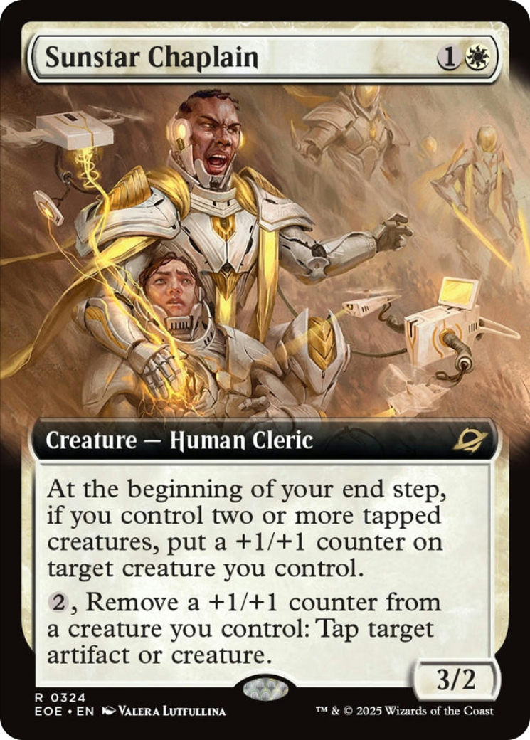 Sunstar Chaplain (Extended Art) [Edge of Eternities]