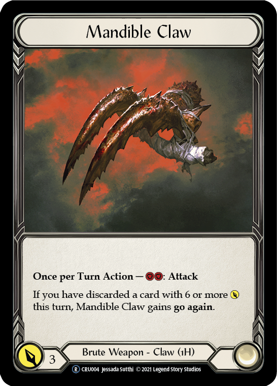Mandible Claw [U-CRU004] (Crucible of War Unlimited) Unlimited Normal