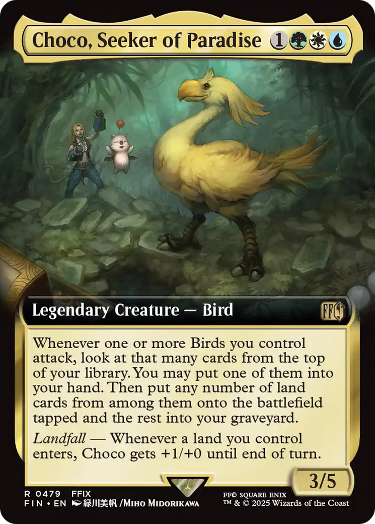 Choco, Seeker of Paradise (Extended Art) [FINAL FANTASY]