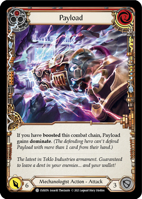 Payload (Red) [EVR076] (Everfest) 1st Edition Rainbow Foil