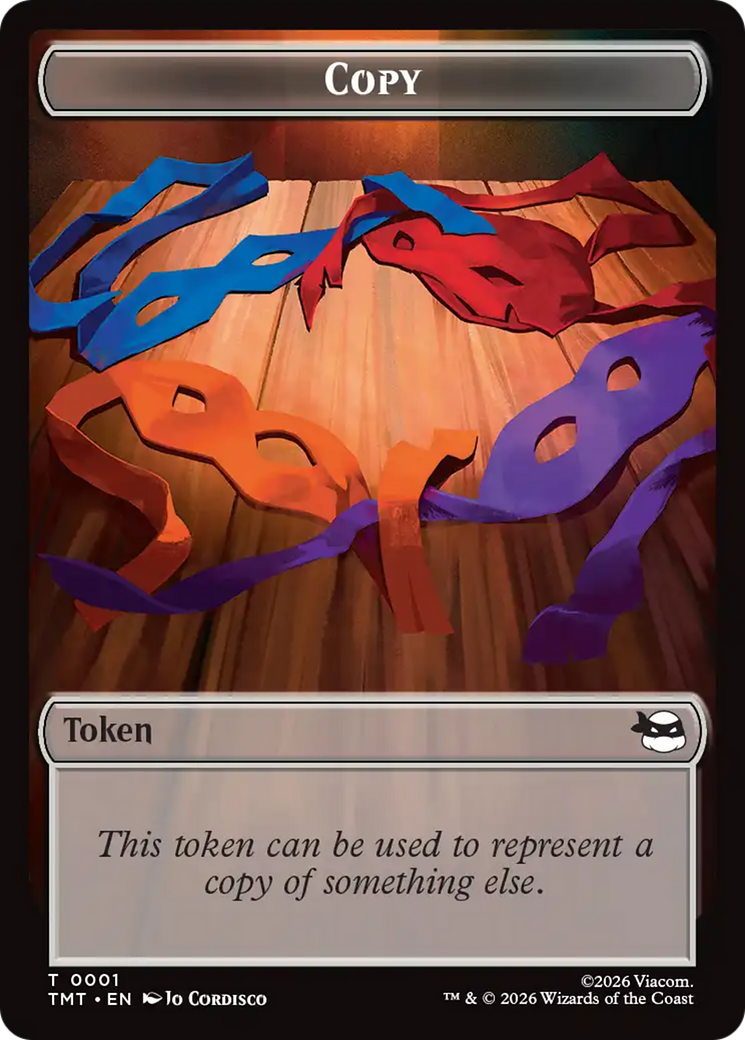 Dinosaur Soldier // Copy Double-Sided Token [Teenage Mutant Ninja Turtles Tokens]