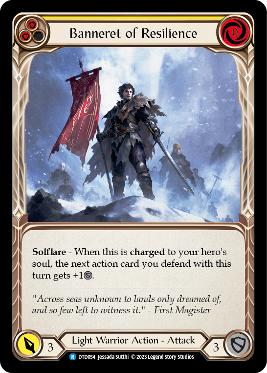 Banneret of Resilience [DTD054] (Dusk Till Dawn) Rainbow Foil