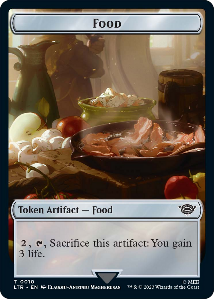 Food (10) // Orc Army (06) Double-Sided Token [The Lord of the Rings: Tales of Middle-earth Tokens]