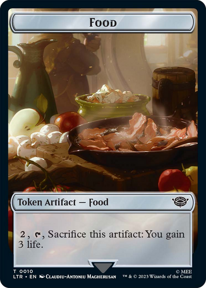 Food (10) // Orc Army (06) Double-Sided Token [The Lord of the Rings: Tales of Middle-earth Tokens]