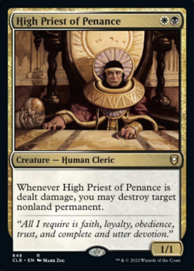 High Priest of Penance [Commander Legends: Battle for Baldur’s Gate]