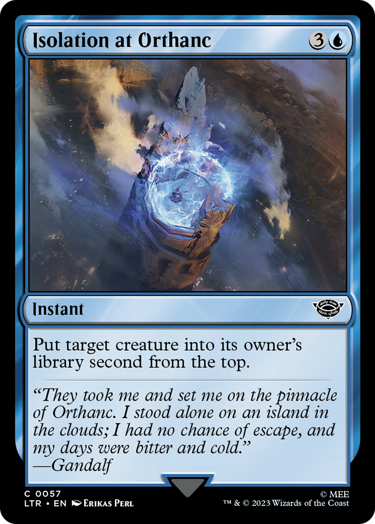 Isolation at Orthanc [The Lord of the Rings: Tales of Middle-earth]