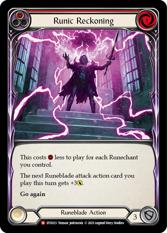 Runic Reckoning [DTD213] (Dusk Till Dawn) Rainbow Foil