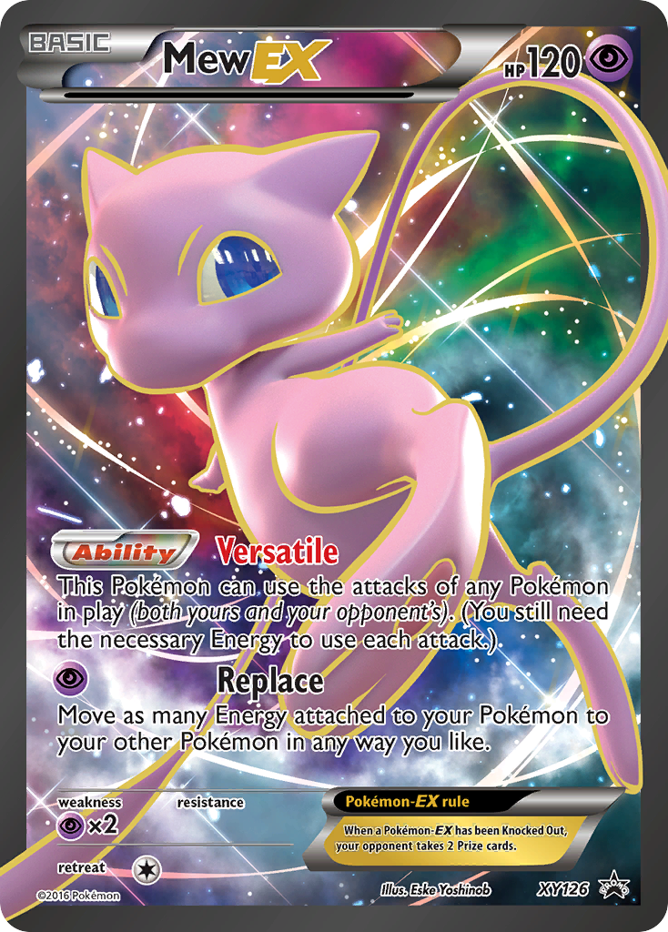 Mew-EX (XY126) [XY: Black Star Promos]