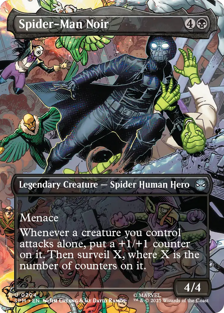 Spider-Man Noir (Borderless) [Marvel's Spider-Man]