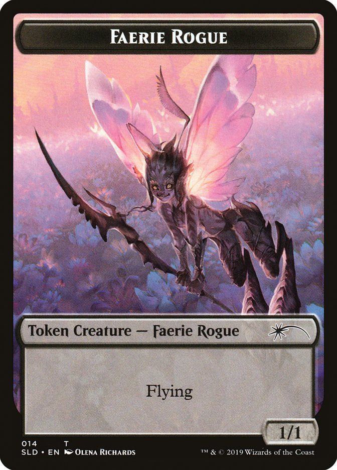 Red Faerie Token (014) [Secret Lair Drop Series]