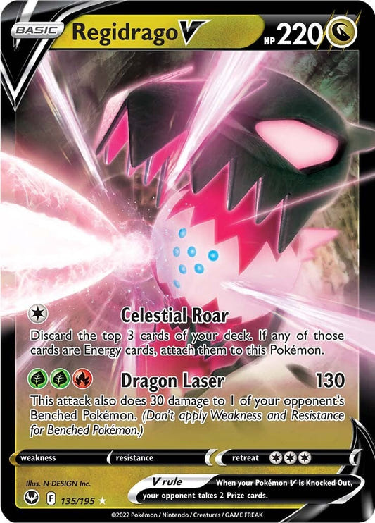 Roaring Moon V (135/195) [Sword & Shield: Silver Tempest]