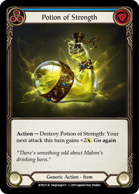 Potion of Strength [WTR171-R] (Welcome to Rathe) Alpha Print Rainbow Foil