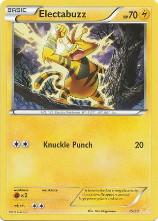 Electabuzz (15/30) [XY: Trainer Kit 3 - Free Pikachu]