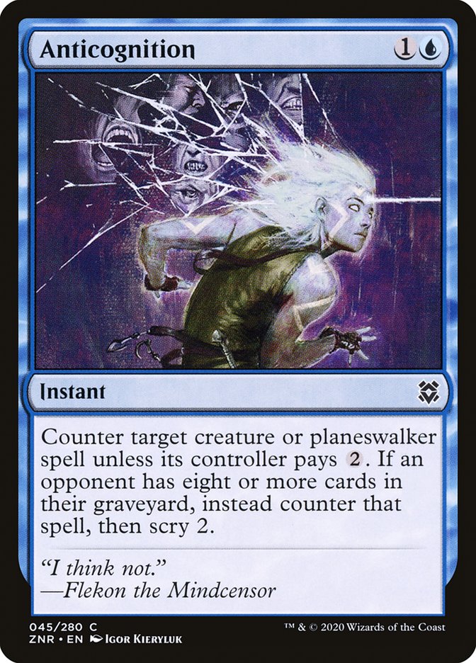 Anticognition [Zendikari Rising]