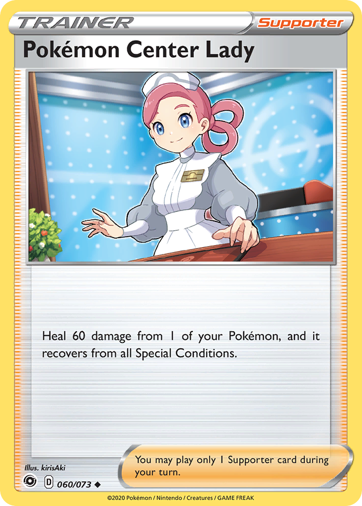 Pokémon Center Lady (060/073) [Sword & Shield: Champion's Path]