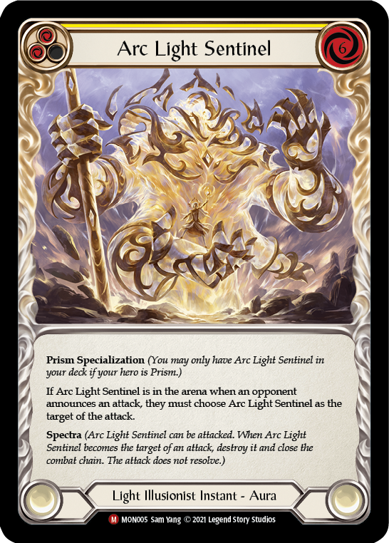 Arc Light Sentinel [MON005] (Monarch) 1st Edition Normal