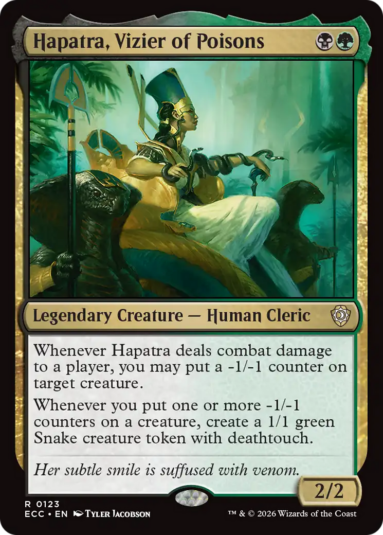 Hapatra, Vizier of Poisons [Lorwyn Eclipsed Commander]