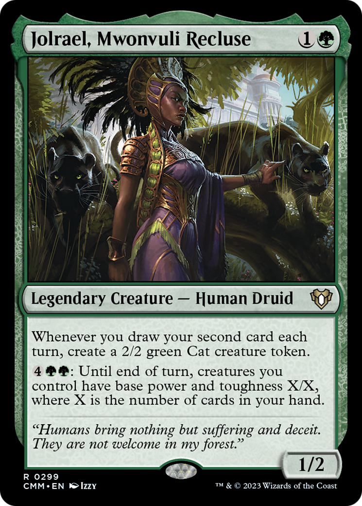 Jolrael, Reclusive Mwonvuli [Commander Masters]
