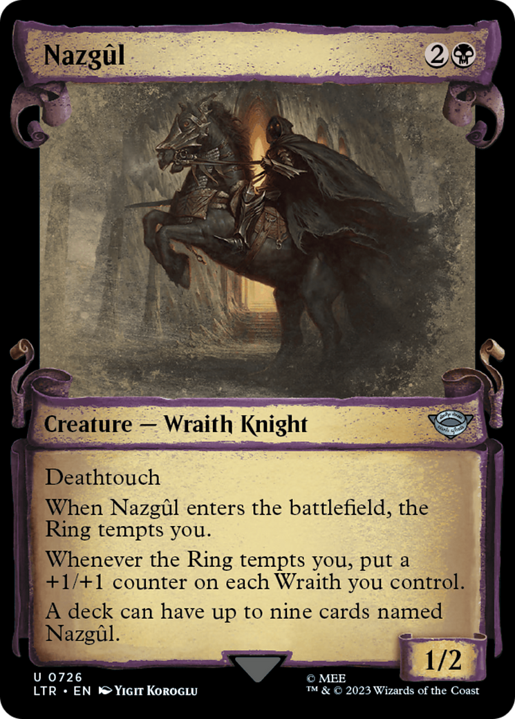 Nazgûl (0726) [The Lord of the Rings: Tales of Middle-Earth Showcase Scrolls]