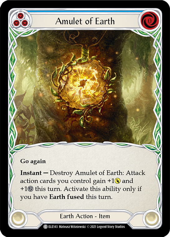 Amulet of Earth [ELE143] (Tales of Aria) 1st Edition Normal