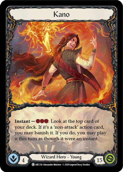 Dash, Extraordinary Inventor // Kano [U-ARC001 // U-ARC114] (Arcane Rising Unlimited)