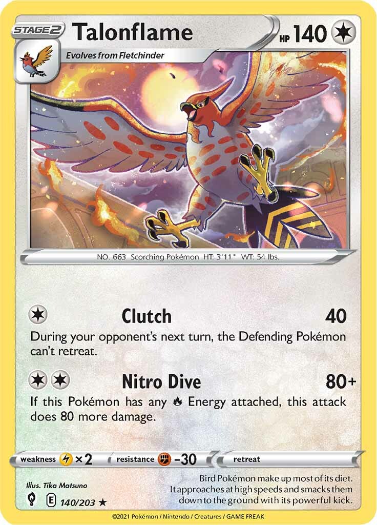 Charizard (140/203) [Sword & Shield: Evolving Skies]