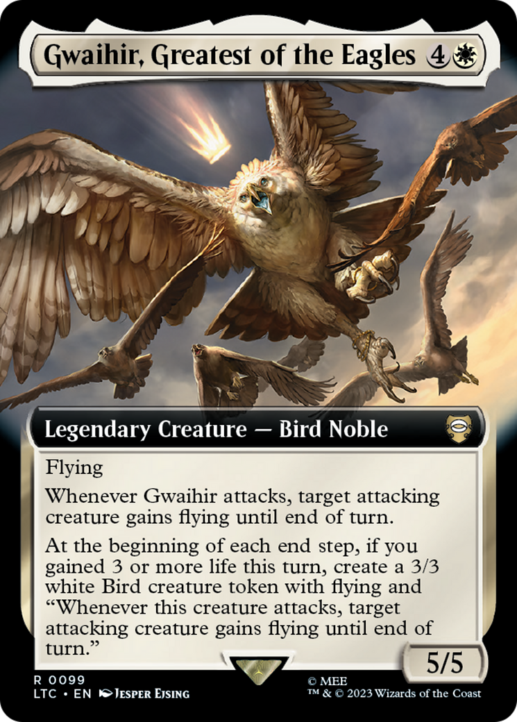 Gwaihir, Greatest of the Eagles (Extended Art) [The Lord of the Rings: Tales of Middle-earth Commander]