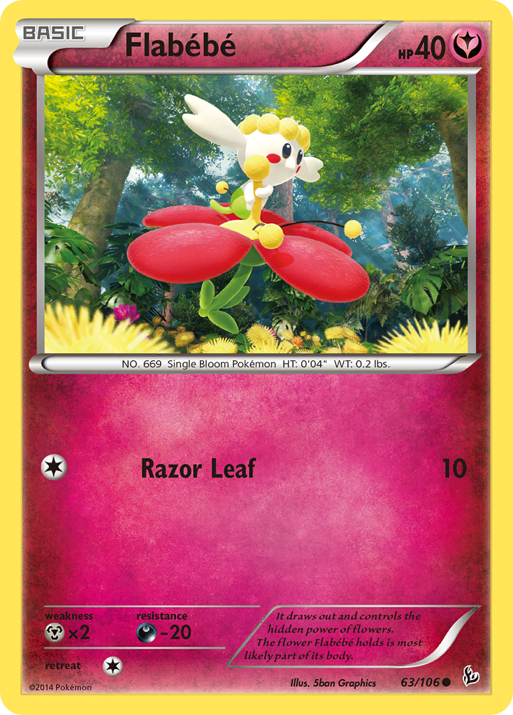 Flabébé (63/106) [XY: Flashfire]
