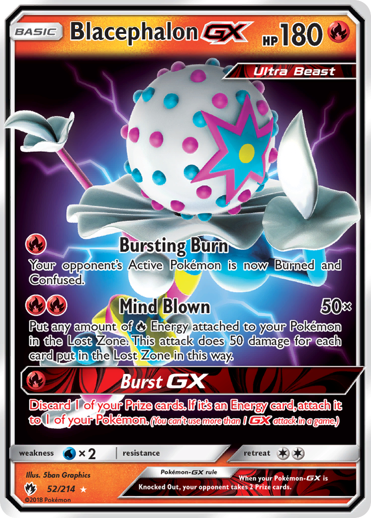 Blacephalon-GX (52/214) [Sun & Moon: Lost Thunder]