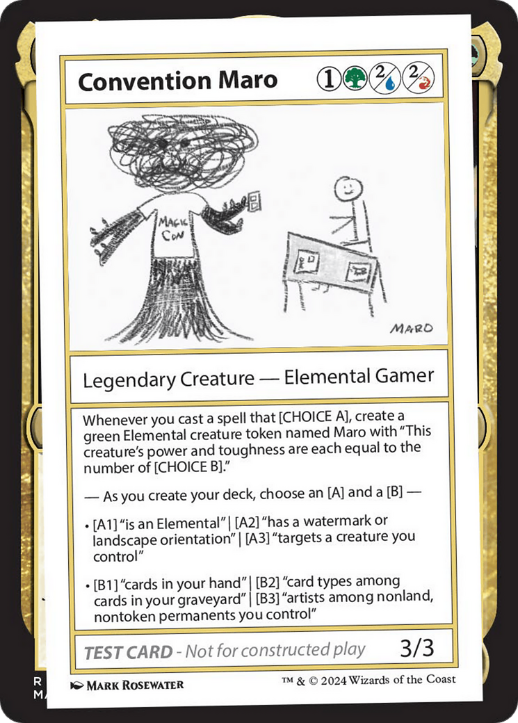 Maro Convention [Mystery Booster]